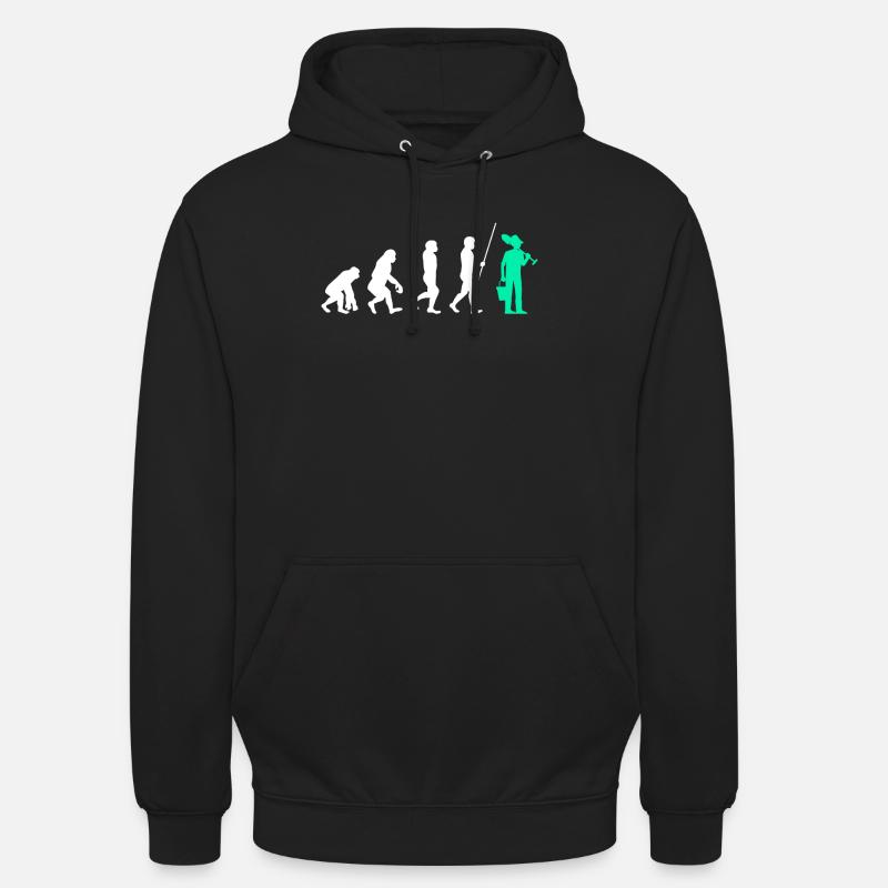 Evolution Gärtner - Unisex Hoodie - Schwarz