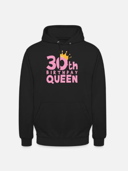 30th birthday - Unisex Hoodie - black