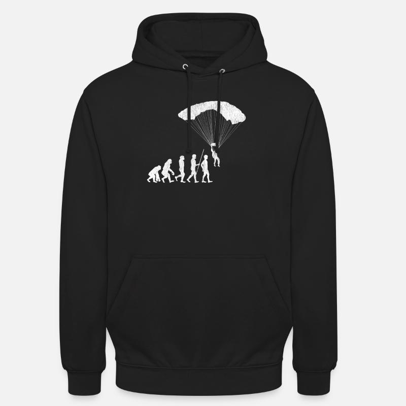 Paragliding Evolution Unisex Hoodie