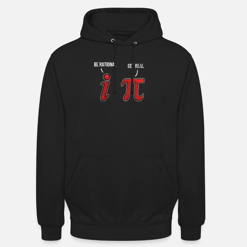 maths Pi Day - Sweat-shirt à capuche unisexe - noir