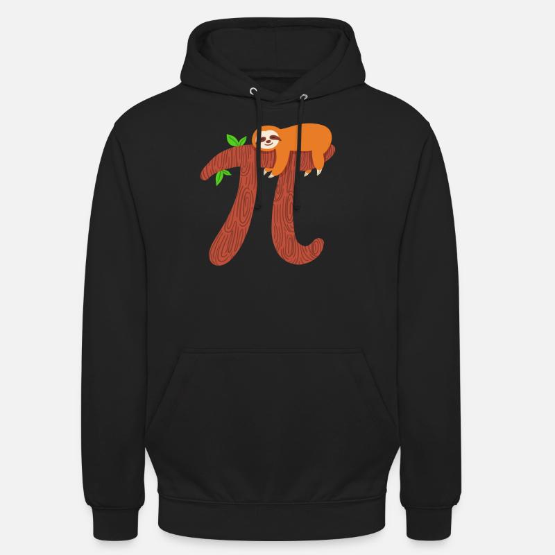 Sloth PI Math 3.14 - Unisex Hoodie - black