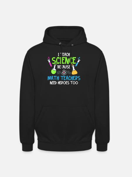 Professeur de physique chimie - Sweat-shirt à capuche unisexe - noir