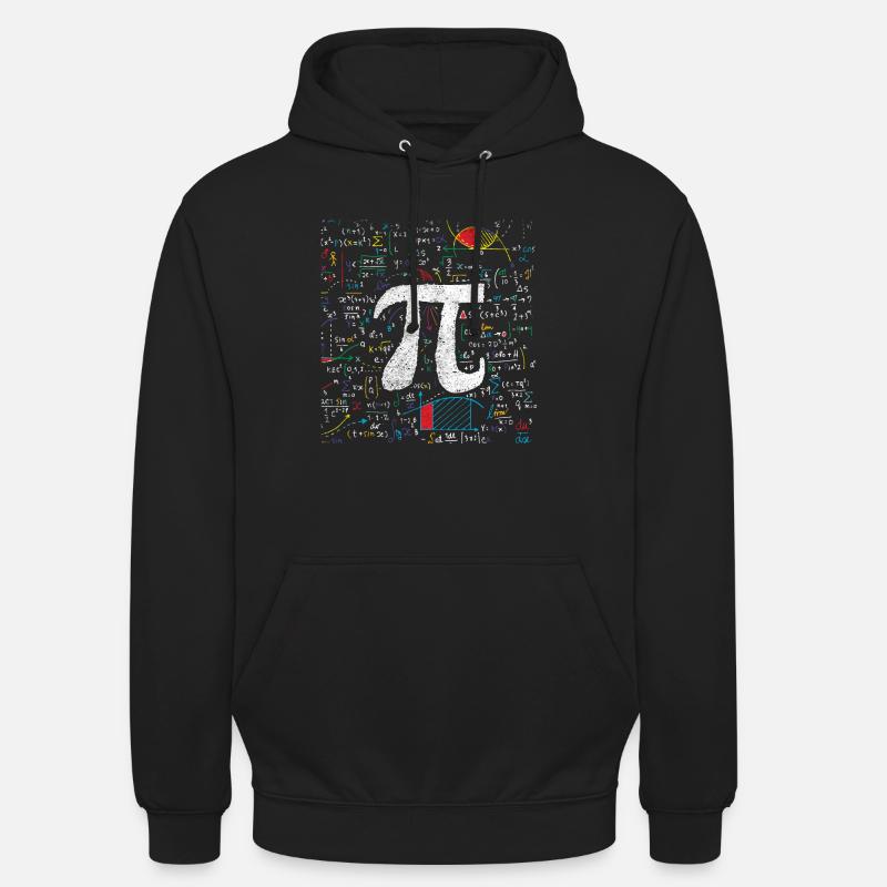 Étudiant en mathématiques - Sweat-shirt à capuche unisexe - noir