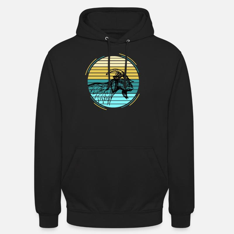 Ziege - Unisex Hoodie - Schwarz