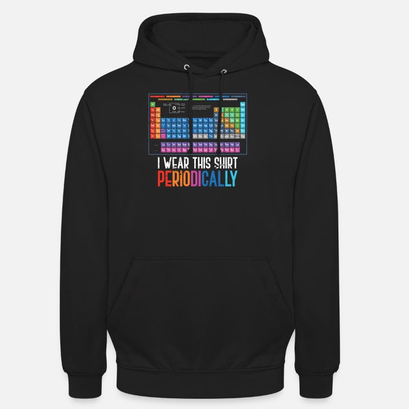 Scientifique en chimie - Sweat-shirt à capuche unisexe - noir