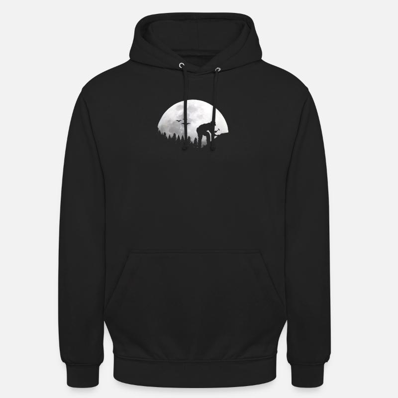 Menuiserie Moon Carpenter - Sweat-shirt à capuche unisexe - noir