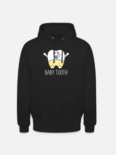 Baby teeth dentist - Unisex Hoodie - black