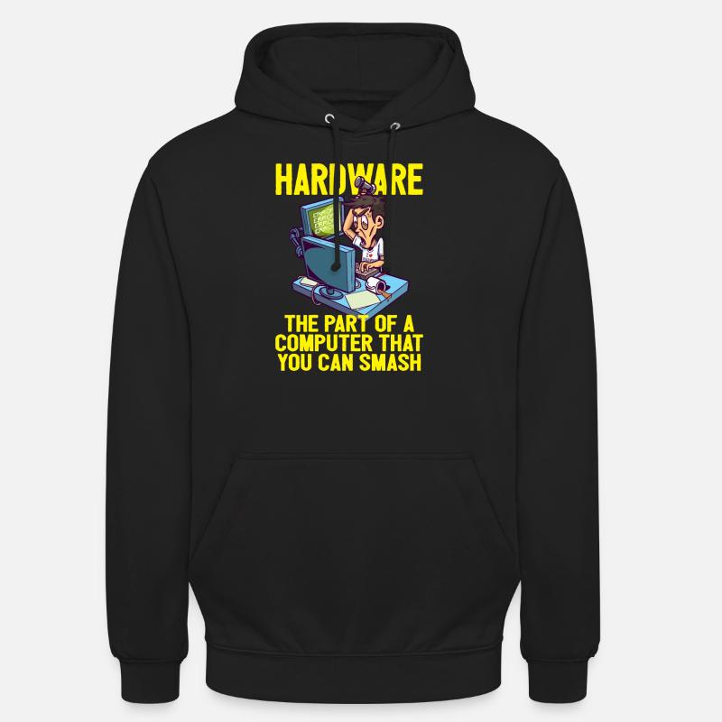 Débogage matériel PC Smash IT Coder Informatics Sweat-shirt à capuche unisexe