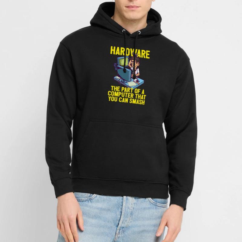 Débogage matériel PC Smash IT Coder Informatics Sweat-shirt à capuche unisexe