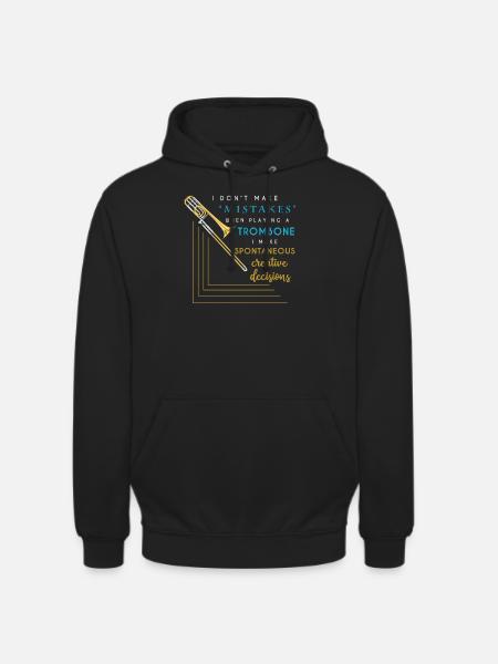 Trombone musicians - Unisex Hoodie - black