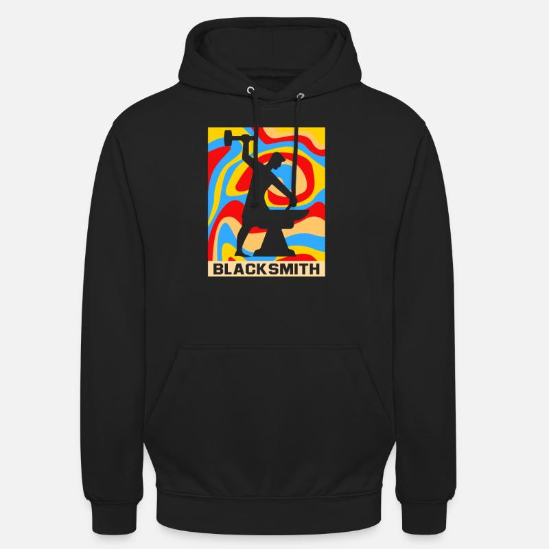Amboss Forgerie - Sweat-shirt à capuche unisexe - noir