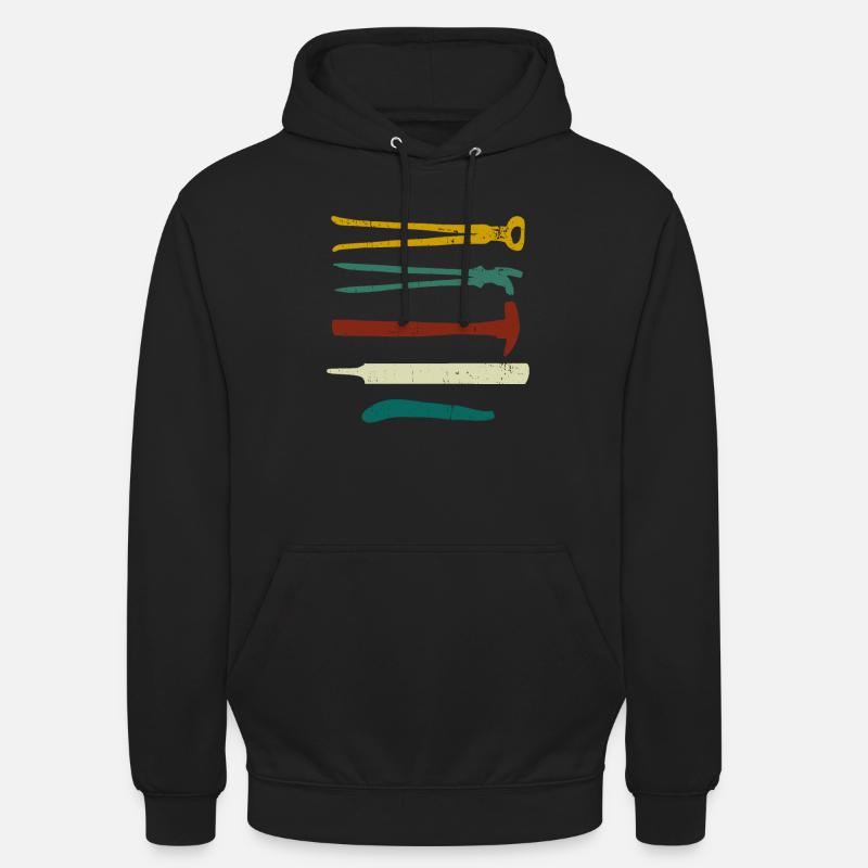 Maréchal-ferrant Forge Anivl Forge - Sweat-shirt à capuche unisexe - noir