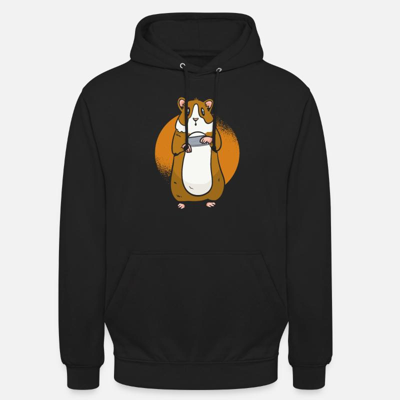 Hamster Harmonica - Harmonica Player Unisex Hoodie