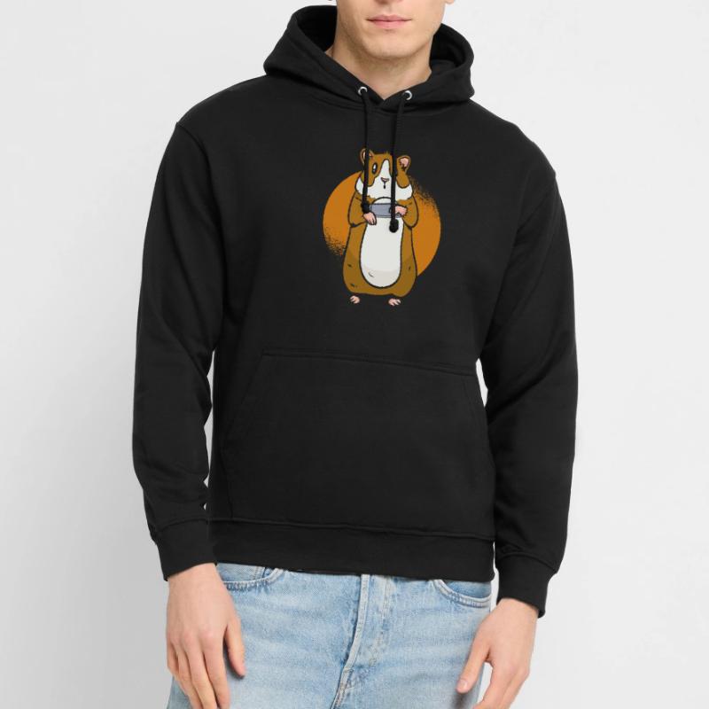 Hamster Harmonica - Harmonica Player Unisex Hoodie