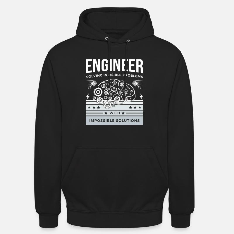 ENGINEER – Solving Invisible Problems T-Shirt Unisex Hoodie
