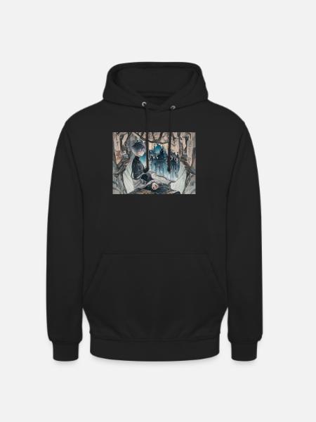 Anime - Unisex Hoodie - Schwarz