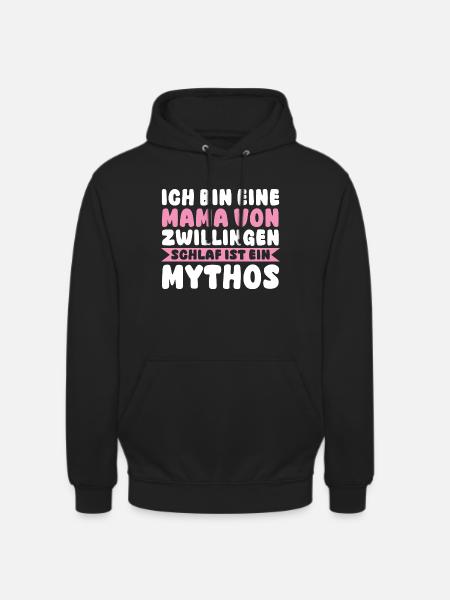 Mom of twins - Unisex Hoodie - black