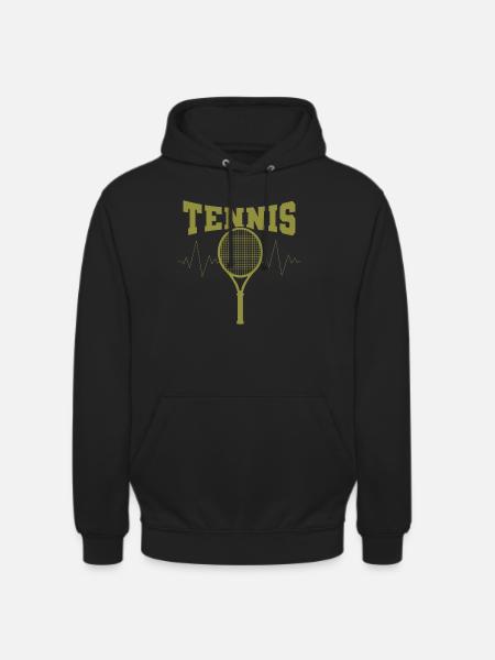 Tennis - Unisex Hoodie - Schwarz