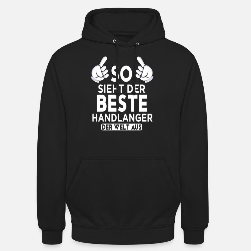 Handlanger Spruch - Unisex Hoodie - Schwarz