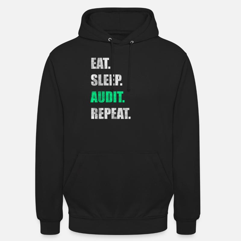 Comptable Profession comptable - Sweat-shirt à capuche unisexe - noir