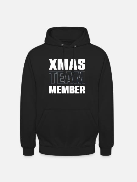 Xmas Team - Unisex Hoodie - black