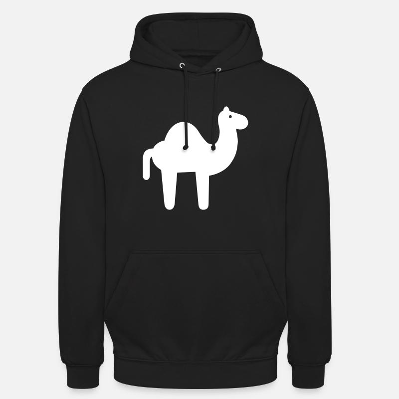 Kamel - Unisex Hoodie - Schwarz