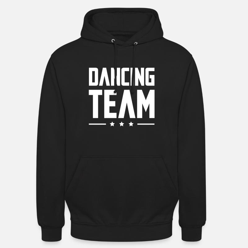 Équipe de danse - Sweat-shirt à capuche unisexe - noir