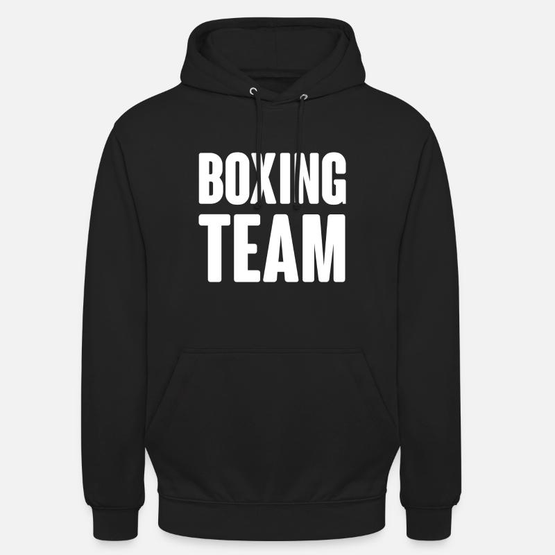 Équipe de boxe - Sweat-shirt à capuche unisexe - noir