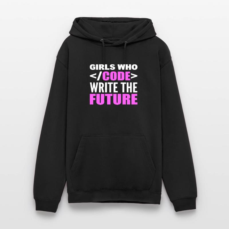 Girls Who Code Write The Future Programmierer Unisex Hoodie