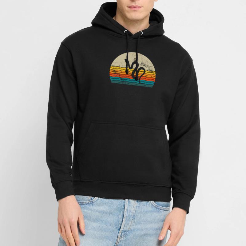 Snake Retro Reptile Python Idée cadeau Sweat-shirt à capuche unisexe