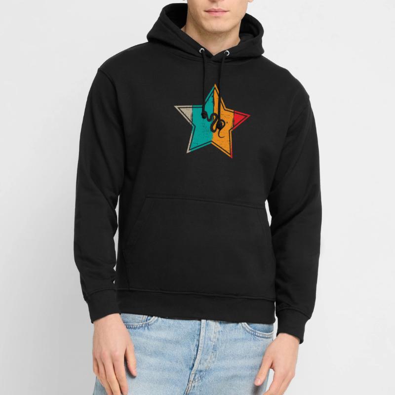 Snake Retro Reptile Python Idée cadeau Sweat-shirt à capuche unisexe