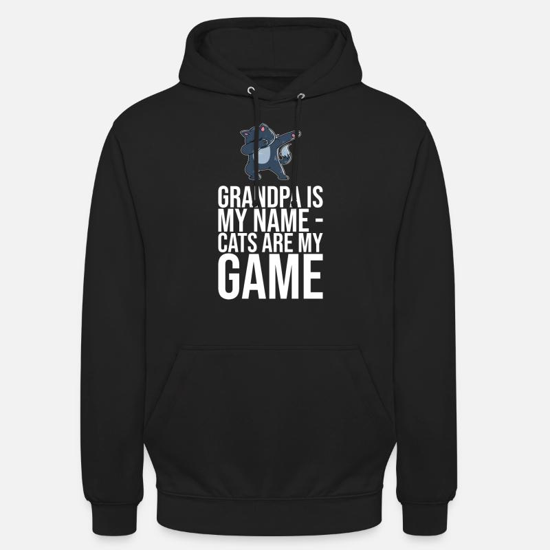 Dabbing Cat Funny Cat - Sweat-shirt à capuche unisexe - noir