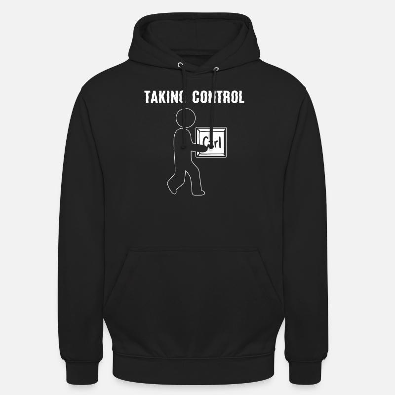 Taking Control Computerprogrammierer - Unisex Hoodie - Schwarz