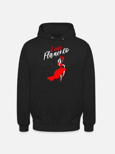 Flamenco -Tänzer Choreograph - Unisex Hoodie - Schwarz