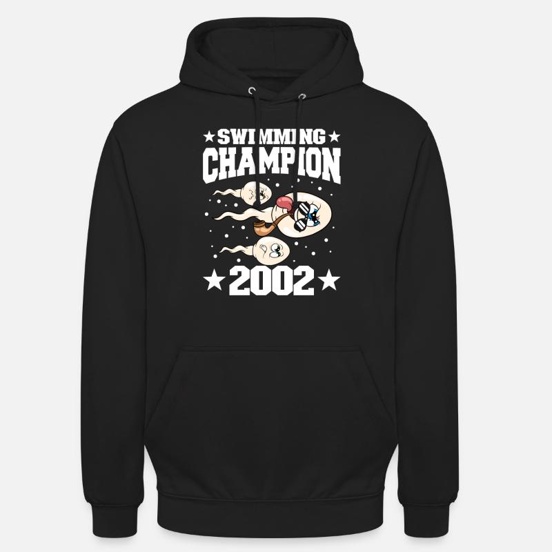 2002 Anniversaire 22 ans - Sweat-shirt à capuche unisexe - noir