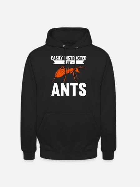 Antkeeping Ant Breeding Ants - Unisex Hoodie - black