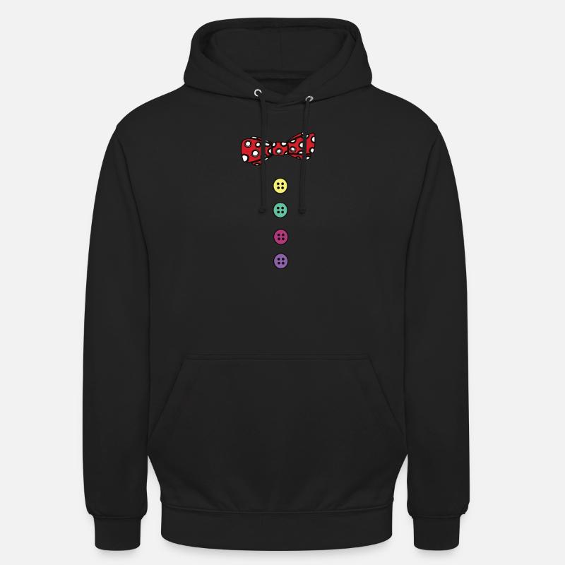 Costume de carnaval Carnaval Carnaval - Sweat-shirt à capuche unisexe - noir