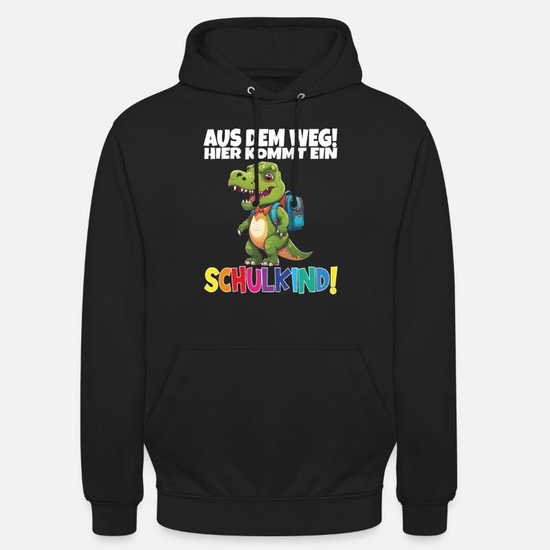 Écolier 2024 entrant à l'école - Sweat-shirt à capuche unisexe - noir