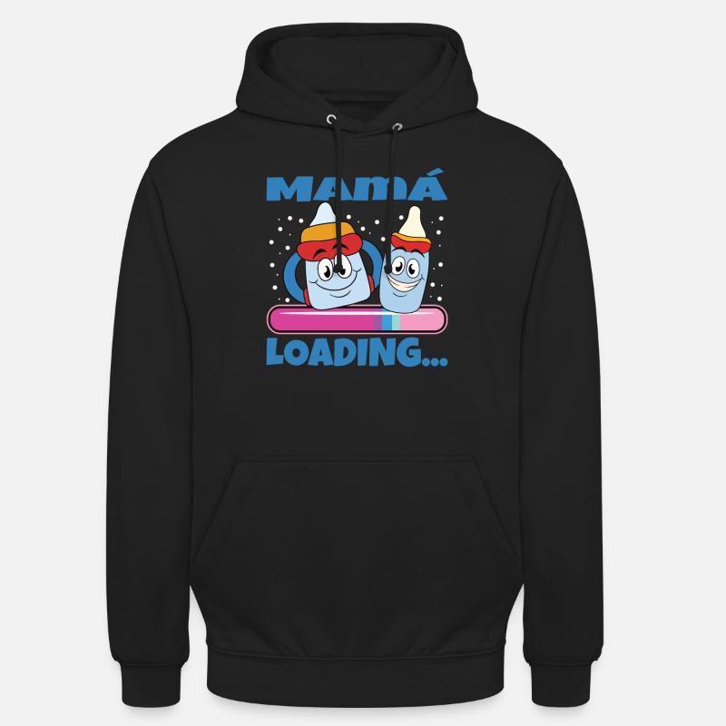 Mama 2024 Werdende Mutter Schwangerschaft - Unisex Hoodie - Schwarz