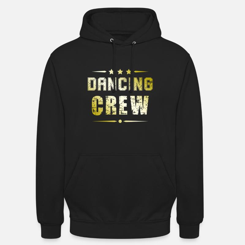 Équipe de danse - Sweat-shirt à capuche unisexe - noir