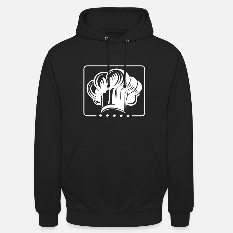 Chef's Hat Chef Symbol - Unisex Hoodie - black