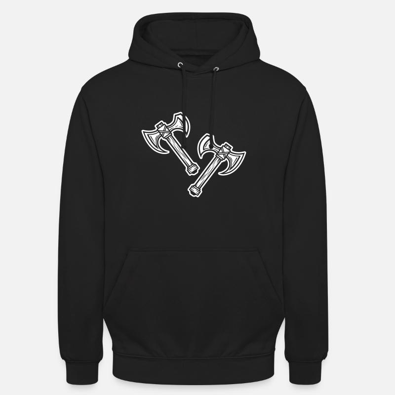 Axt Element - Unisex Hoodie - Schwarz