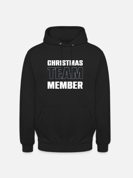 Christmas Team - Unisex Hoodie - black