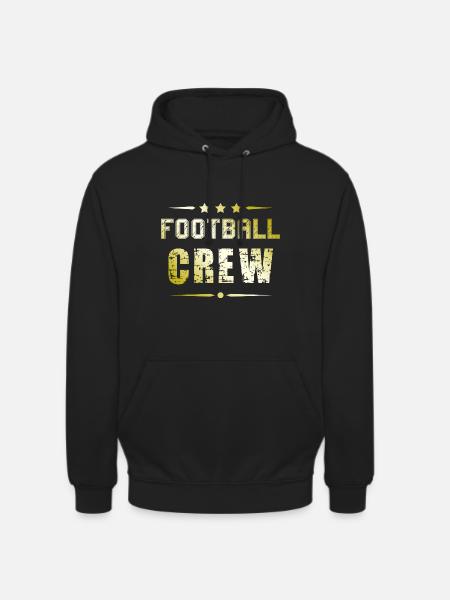 Équipe de football - Sweat-shirt à capuche unisexe - noir