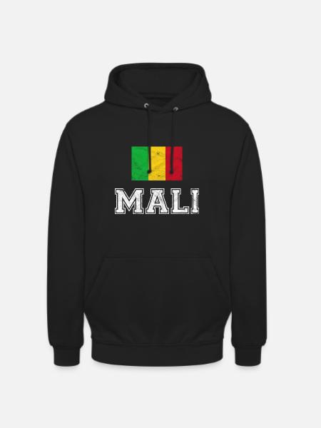 Mali flag Bamako Africa gift - Unisex Hoodie - black
