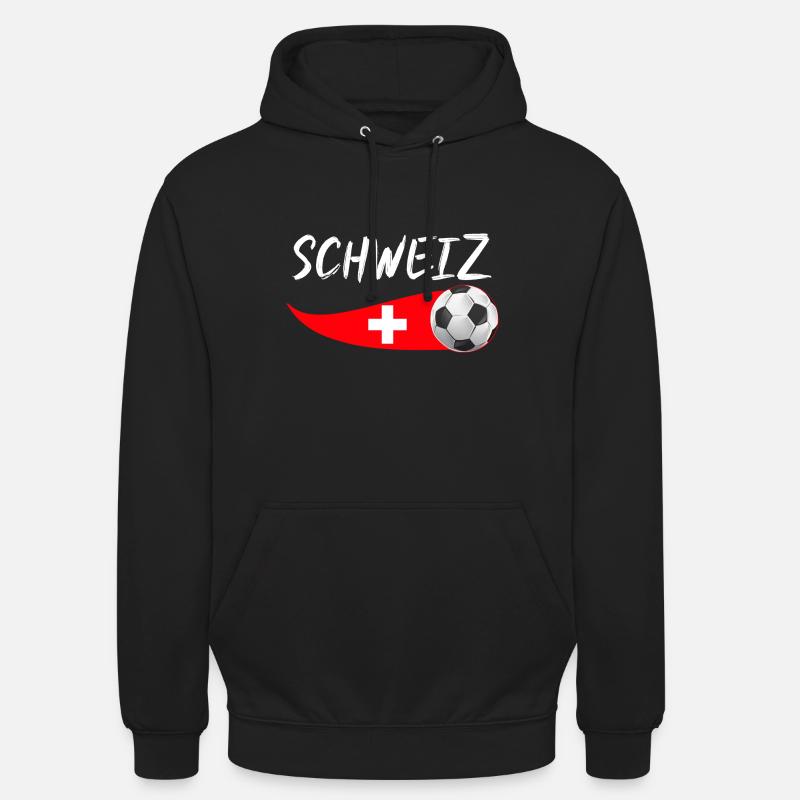 Schweizer Schweiz - Unisex Hoodie - Schwarz