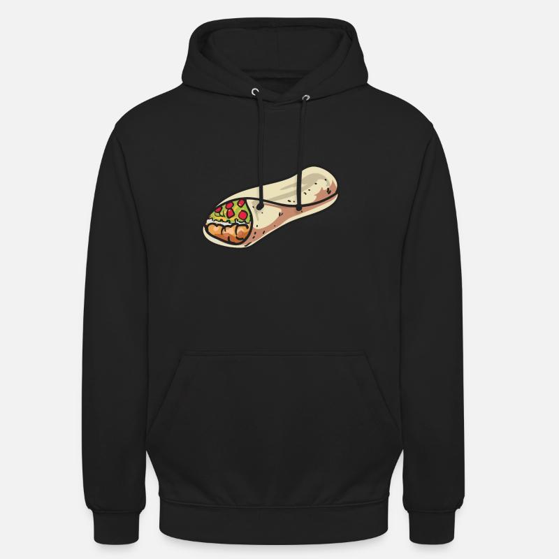 burrito - Unisex Hoodie - black