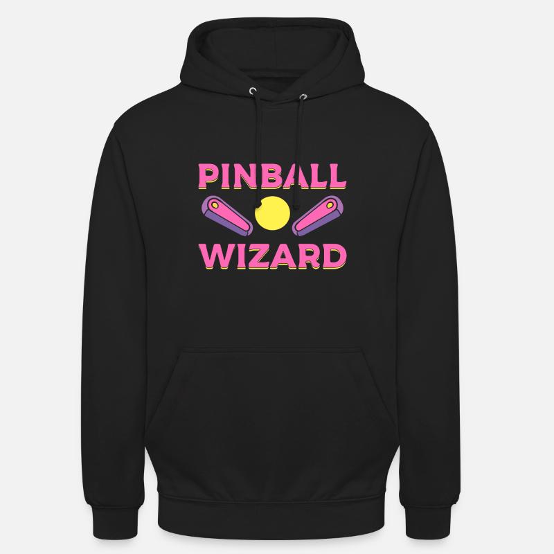 Pinball Wizard Arcade -Techniker - Unisex Hoodie - Schwarz
