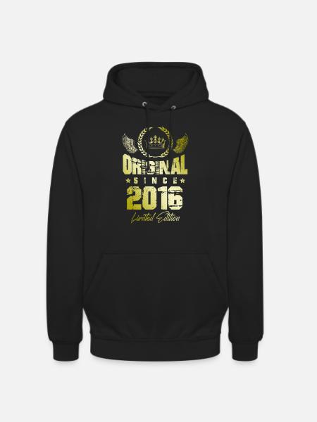 Édition limitée 2016 - Sweat-shirt à capuche unisexe - noir