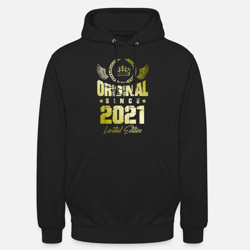 Édition limitée 2021 - Sweat-shirt à capuche unisexe - noir